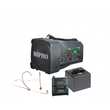 Mipro MA-100SG + Mipro ACT-58TC + Mipro MU-53HNS + Mipro MP-8 lader