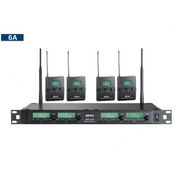 Mipro ACT-343/ACT-32T  6A 621~640MHz  lommesender x 4